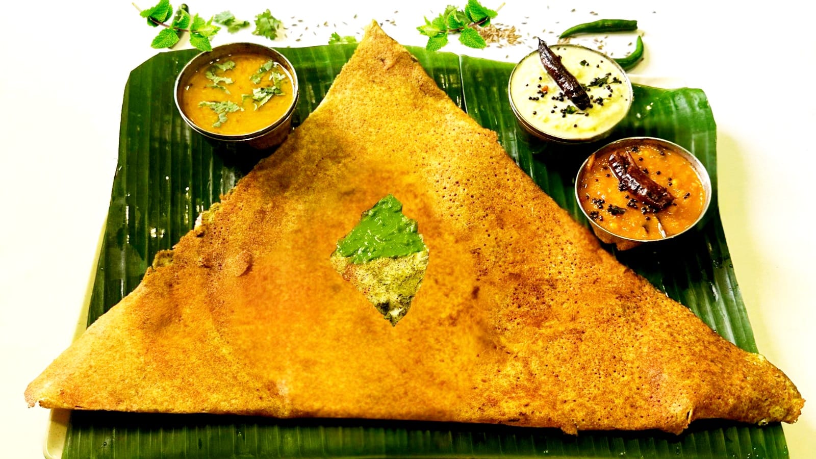 Mint Masala Thosai Mint Masala Thosai